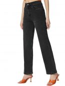 Fashionfibre Women's High-Rise Straight Fit Stretchable Jeans