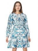 VERO MODA Ethnic Motifs Printed Fit & Flare Dress