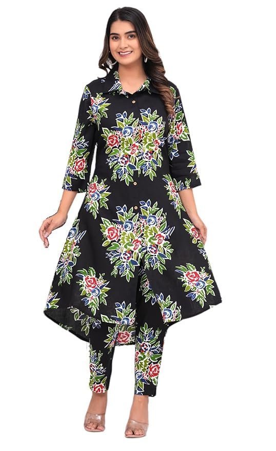 TANISHA Women Co-Ord Set Kurta with Pant Set Outdoor Outfits Wear